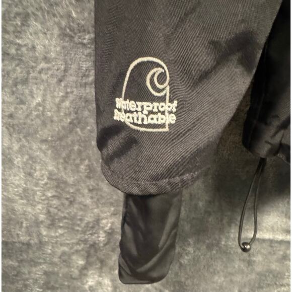 Y2K (2010) Carhartt WJ002 BLK Women’s Waterproof Breathable Jacket Large Black - Picture 10 of 10